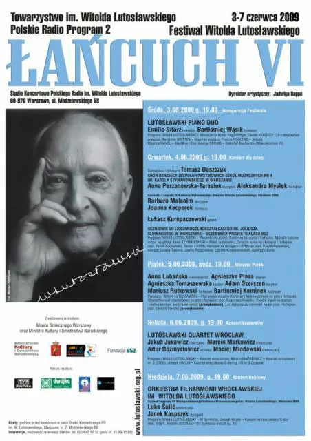 The Witold Lutosławski Festival Chain VI