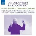Partita - Fujiko Imajishi - New Music Concerts Ensemble - Witold Lutosławski 