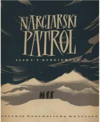 Ski Patrol - a soldier's song