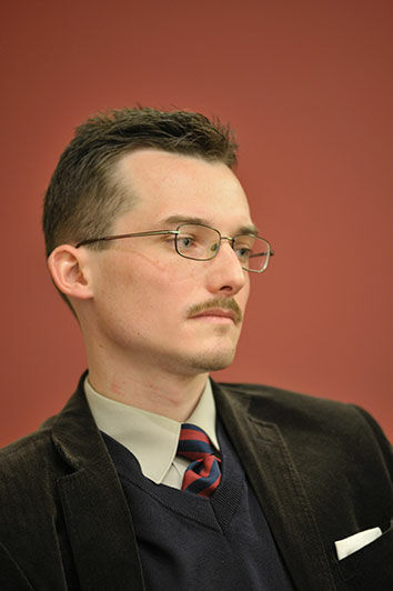 Marcin Krajewski - Promocja książki Andrzeja Chłopeckiego PostSłowie. Przewodnik po muzyce Witolda Lutosławskiego