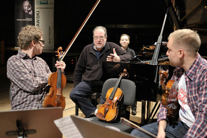 Garrick Ohlsson, Lutosławski Quartet - Koncert kameralny (próba)