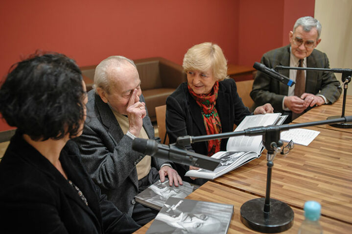 Joanna Grotkowska, Jan Krenz, Elżbieta Markowska, Grzegorz Michalski - Promocja albumu Lutosławski 1913-2013