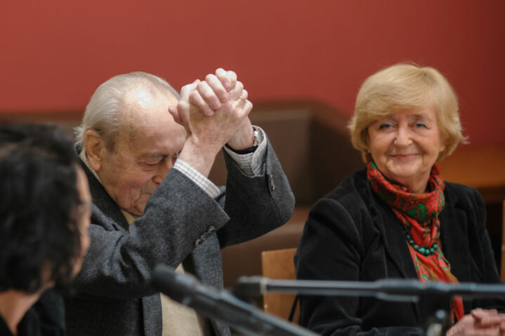 Jan Krenz, Elżbieta Markowska - Promocja albumu Lutosławski 1913-2013