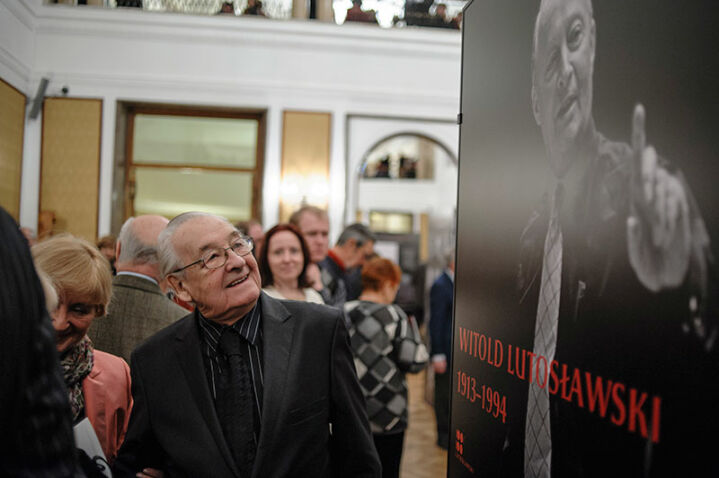 Andrzej Wajda - Wystawa Witold Lutosławski 1913-1994