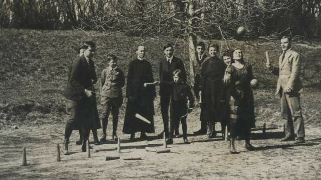 A game of croquet - Drozdowo