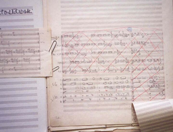 Corrections to Paroles tissées - Z warsztatu kompozytora