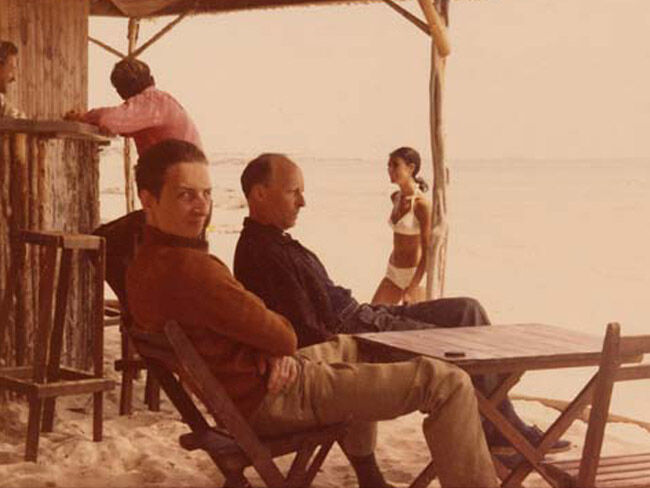 With Marcin Bogusławski - Z prywatnego albumu
