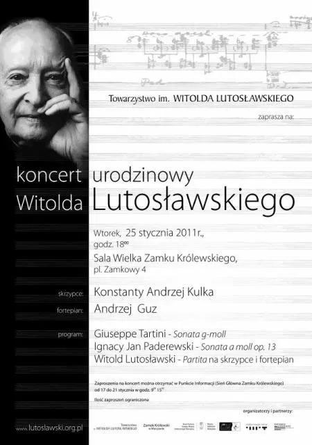 Witold Lutosławski's birthday concerts