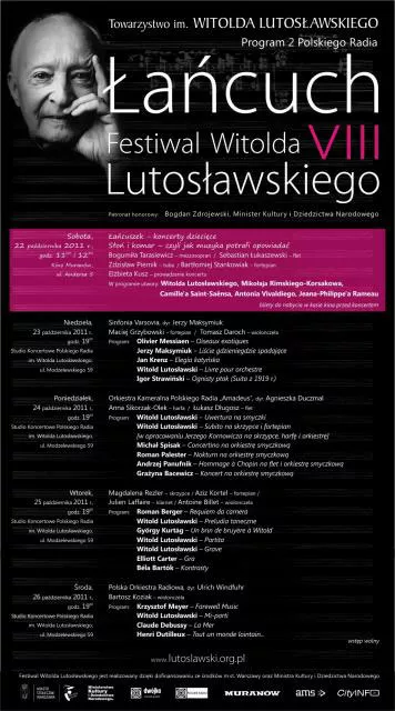 The Witold Lutosławski Festival Chain VIII