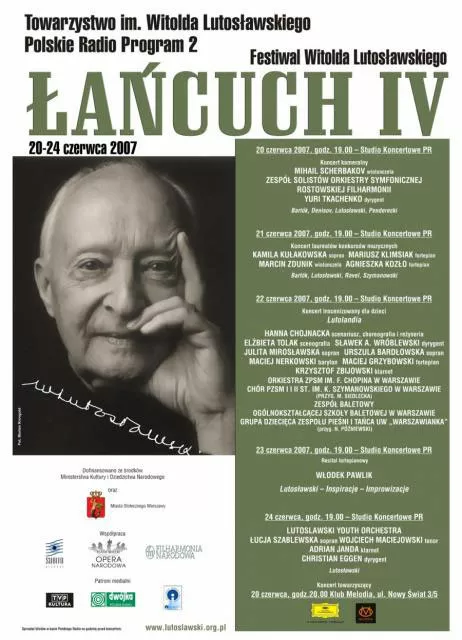 The Witold Lutosławski Festival Chain IV